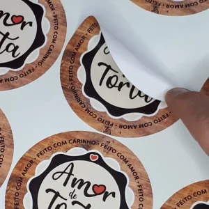 Etiquetas Adesivas — produzido pela Clicka Gráfica